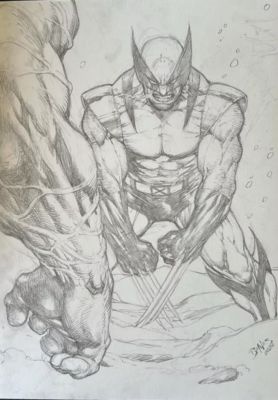 Ed Benes | Wolverine - 11"x17" Pencil | Ed Benes