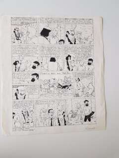 Rodier, Yves | Planche originale (p.52)  - Tintin et l’Alph-Art | Catawiki