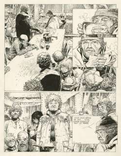 La cage Encre de Chine sur papier pour la planche 5 de ce récit de 15 pages paru... | Tessier Sarrou