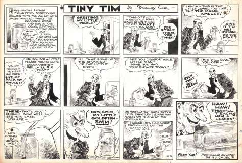 STANLEY LINK - Tiny Tim Sunday page Jan. 11 th , 1942,…