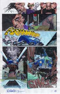 Kevin Eastman | Bodycount Original Hand Colored Art – Signed Just $200 | Kevin Eastman