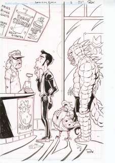 Rob Guillory - Astro City - That Was Then #1 Cover / GUILLORY