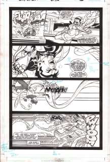 Keith Champagne, Pascual Ferry | Superboy #90 P.10 - Airborne Action - 2001 | Anthony’s Comic Book Art