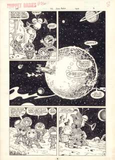 Original Comic Art By Marie Severin | Marvel Comics  - Muppet Babies #26  - Page 6  - (1989) | Catawiki