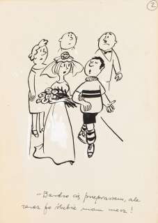 Gwidon Miklaszewski (1912 - 1999) | Gwidon Miklaszewski | "Bardzo Cię przepraszam, ale zaraz po ślubie mam mecz!" | Desa Unicum