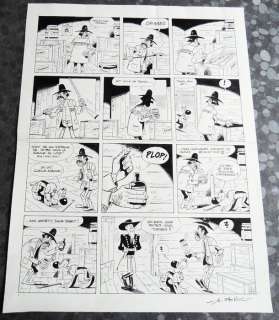 Janvier, Michel | Planche originale Ã  l’encre de Chine  - Rantanplan | Catawiki