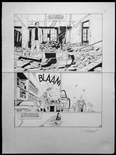 Renaud - Planche originale (p.32) - Jessica Blandy Tome 23 - La chambre 27 | Catawiki