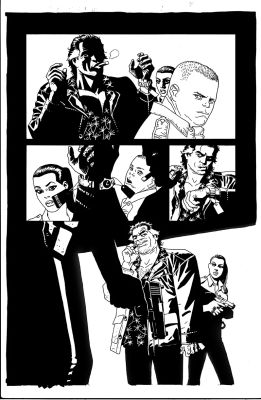 Eduardo Risso | 100 Bullets (U.S anger) issue 1, page 13 | NRisso Art