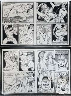 VINTAGE RARE COMIC THE ARENA BY ENEG Gene" Bilbrew | misc / divers