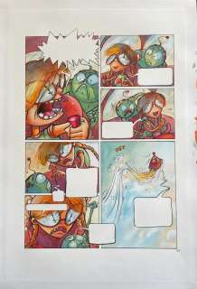 Michael Terraz, ROSE POM, Planche originale, page 20 | Galerie Neuf