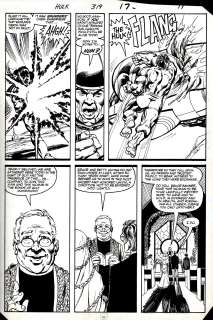 John Byrne - Incredible Hulk #319 P 13 (Hulk Battles Doc Samson During Bruce Banner‘s Wedding To Betty Ross!) 1986
