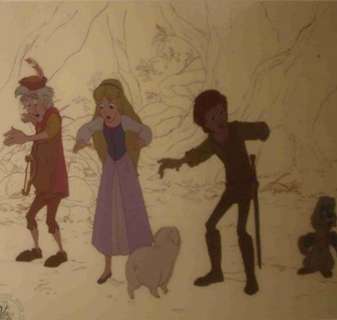 Disney Studios - Original Production Cel - The Black Cauldron (1985) | Catawiki