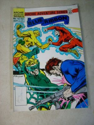 BLUE RIBBON #14 ORIGINAL comic COVER COLOR GUIDE ART BUCKLER WEB JAGUAR | eBay US (Buy It Now)