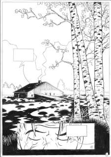 JOTED / Nicolas Sjöstedt _ Planche originale _ Page 1 _ LE MIROIR DES ÂMES | Galerie Neuf