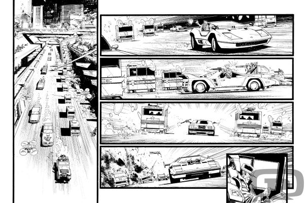 Sean Murphy | The Last Driver, Volume 3, Page 08 - Original Artwork by Sean Murphy | Pulp’s Art