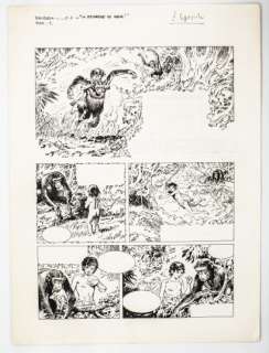 WANGAROO, La revanche de Goha. Planche originale numéro 1, histoire en 12 planches. Encre de Chine e… | Maison Good