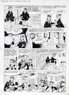 Le Gall | Théodore Poussin, planche n°7 Ã  l’encre de Chin… | Banque Dessinée