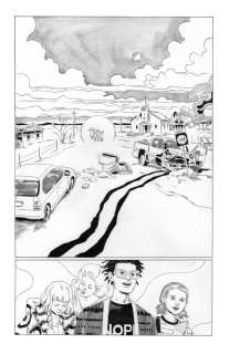 Marley Zarcone | DC vs. Vampires: World War V #10, Page 01 Original Art by Marley Zarcone | Marley Zarcone / James Stokoe