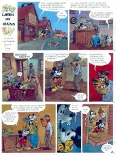 YOANN - L’affaire des fraises, planche 1 couleurs directes, 45 x 60 cm