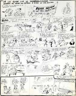 Reiser, Jean Marc (1... | La loi Royer sur le préapprentissage. Encre de Chine... | Coutau Bégarie