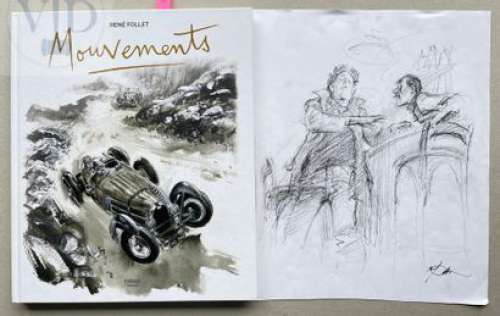 Follet/ Crayonné réalisé pour l’album "Le navire qui… | Dagoty