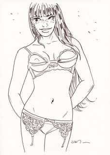 Jim (Terrasson, Thierry) - Original illustration - Marie - Een nacht in Rome | Catawiki