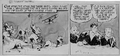 107: Noel Sickles Scorchy Smith daily 6/16/36 | Russ Cochran