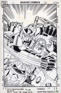 Ron Frenz - Transformers 66 Cover