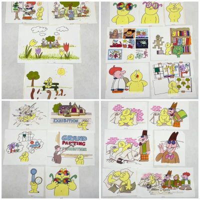 Lot 59 - A complete set of original interior artwork for the Henrys Cat book… | misc / divers