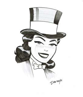 Darwyn COOKE - Zatanna Illustration