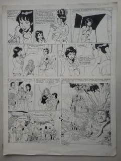 Renaud (Denauw, Renaud) - Original page (p.34) - Pokervrouw volume 6 - Het bloed der Dewatah’s - (1987) | Catawiki