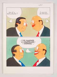 Chiappori, Alfredo - original plate for Panorama (1990) | Catawiki