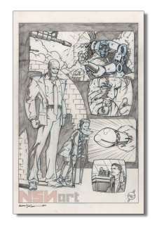 Drew Edward Johnson | Doom Patrol Page Commission | NSNart