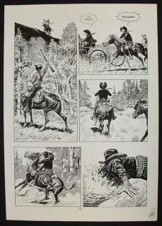 Alessandrini, Giancarlo - original plate for "Ken Parker" | Catawiki