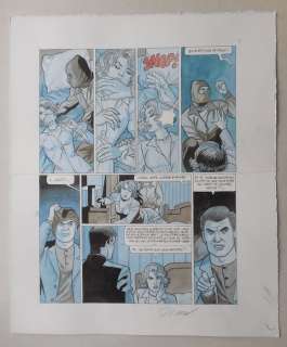 Renaud (Denauw, Renaud) - Original page in colour (p.8) - Inkt en bloed vol. 2 - (2016) | Catawiki