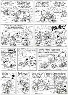 Laurent Verron | Boule et Bill, Mon meilleur ami, planche originale Ã … | Septimus