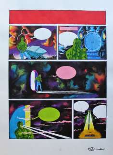 Palumbo, Giuseppe - Original plate Ramarro "The Hell in my Mind" (1986) | Catawiki