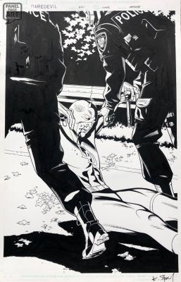 Chris Sprouse | Daredevil 601 Cover | Panel Page Art