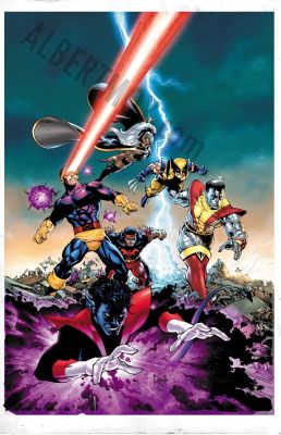 Alex Sinclair | Giant Size X-Men 2025 Issue 1 Page Cover | Albert Moy