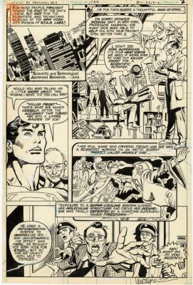 Steve Mitchell Jose Luis Garcia-Lopez | Dc Comics Presents 17 Pg 2 (Dc, 1980) 2Nd App & Origin of Killer Frost | Will’s Comic Art Page