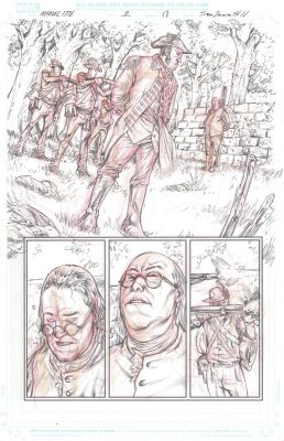 Sean Damien Hill | 1776 Issue 01 Page 17 | ComiConArt