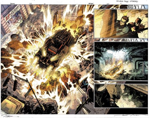 Alex Sinclair - Batman: Hush 2 Issue 162 Page 20 And 21 Colors