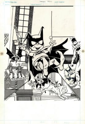 Marshall Rogers | Who’s Who in the Dc Universe #2: Bat-Mite Illustration (1984) | Romitaman