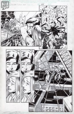 Pat Olliffe | Spider-Man 2 Movie Adaptation Page 45 | Panel Page Art