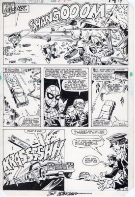 Sal Buscema | Marvel Team Up 130 Page 15 | Panel Page Art
