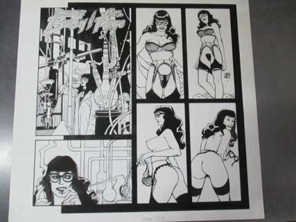 Mari, Nicola - original plate "Doctor Betty & Mrs Page" (1991) | Catawiki