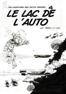 Pierre SERON - lot 413 - Les Petits Hommes, Le Lac de l‘auto, couverture…