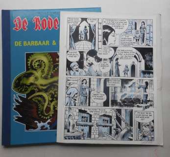 De Rode Ridder - De Barbaar & De Galeislaaf + originele plaat - hc met linnen rug - 1e druk (2004) | Catawiki