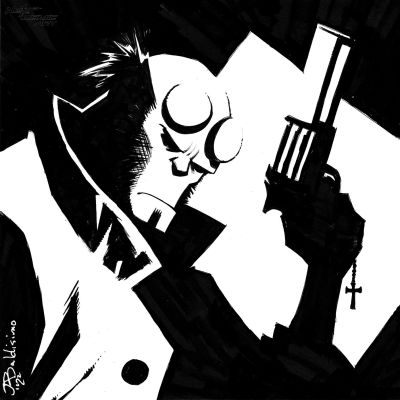 Kajo Baldisimo | Hellboy 8X8 | Next Comic Art