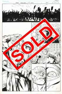 Marc Silvestri | DARK AVENGERS / X-MEN #1 PAGE 25 | Marc Silvestri